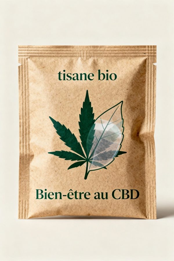 Infusion Minceur Bio 50 % CBD - Sachet de 100 gr.